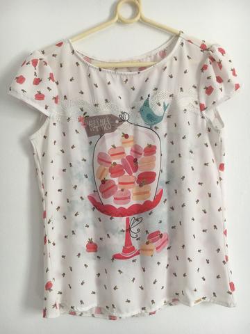 Blusa Colméia tam P