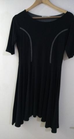 Vestido Rabusch Preto Curto M - Foto 4