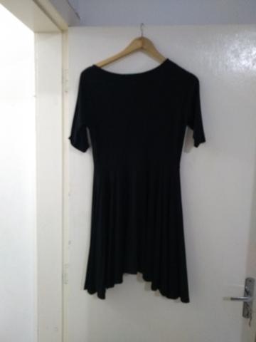 Vestido Rabusch Preto Curto M - Foto 3