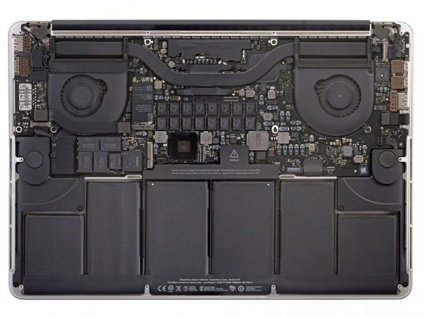 Bateria original MacBook a1398 2012 - instalacao