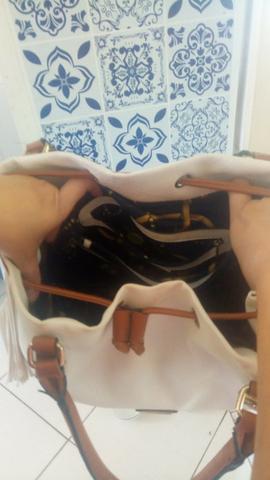 Bolsa Chalita branca belissima - Foto 2