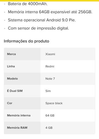 Celular redmi xiomi 7 64gb - Foto 4