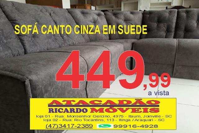 Sofa de canto - novo - Foto 4