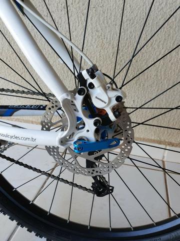 Bicicleta Bike Soul Aro 26 Grupo Shimano Deore - Foto 5