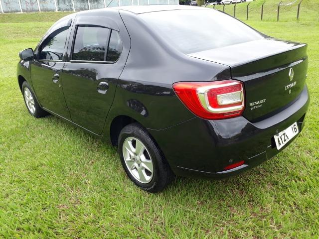 Renault logan sedan preto 2014-2015 - Foto 5