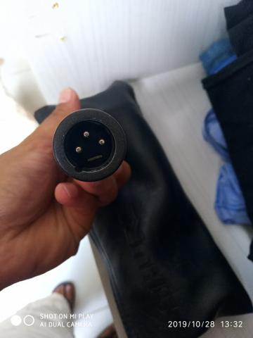 Microfone SHURE SM58 - 400 reais - Foto 3