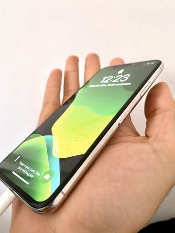 IPhone X 256 Prata Anatel Novíssimo - Caixa e Todos Acessórios Originais - Aceito Cartão - Foto 4