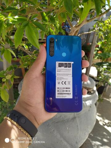 Xiaomi Redmi Note 8 64/4gb Com 6 Meses De Garantia Azul-Preto
