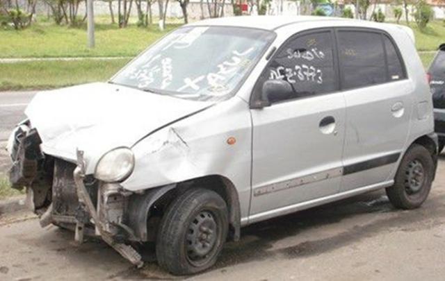 Sucata Hyundai Atos Prime Gls 1.0 8v 2000 2001 - Foto 9