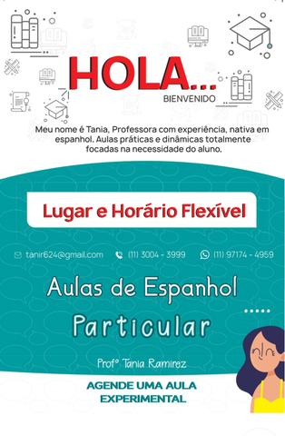 Professora Partícula de Espanhol