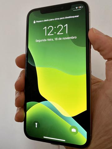 IPhone X 256 Prata Anatel Novíssimo - Caixa e Todos Acessórios Originais - Aceito Cartão
