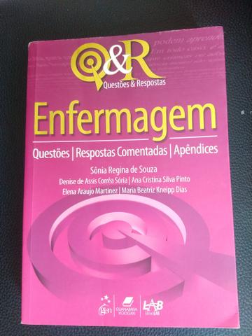 Livro para concurso na área de enfermagem