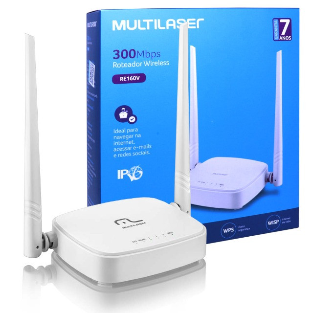 Roteador 300mpbs Ipv6 2.4ghz Multilaser Com 2 Antenas 5dbi - Foto 2