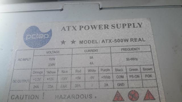 Fonte de 500W REAL - Foto 2