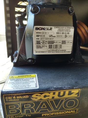 Compressor de ar direto 3,6 pés 1 hp monofásico - Bravo CSI4BR/AD 110V/220V - Foto 3