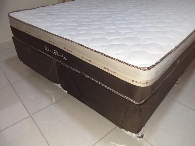 Conjunto box queen molas ensacadas por apenas 899,00 a vista somente até domingo - Foto 2