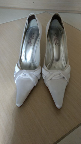 sapato branco menino