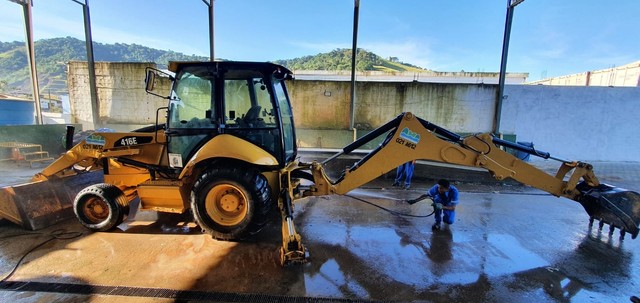 Retroescavadeira caterpillar 416E - 2012 - Cabinada  - Foto 6