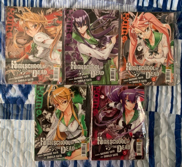 Highschool of the Dead, Manga