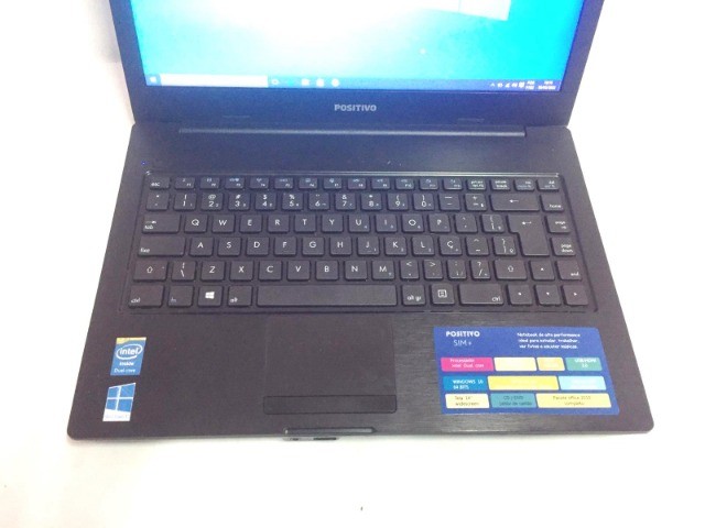 Notebook SIM+ Dual-core 320GB Windows 10 wi-fi Pacote office Funcionando Perfeito - Foto 2