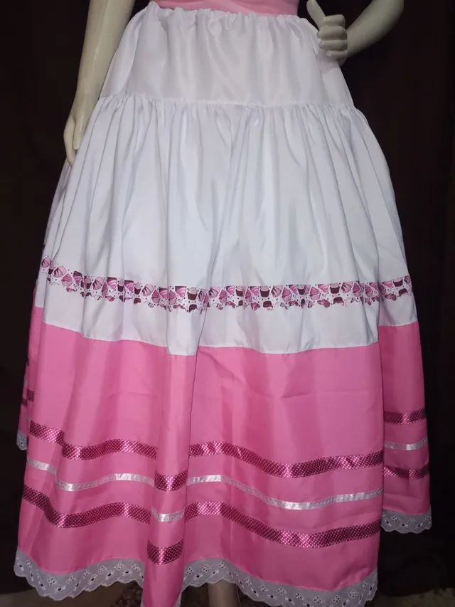 Roupa de santo saia criança erê candomblé umbanda - Foto 2