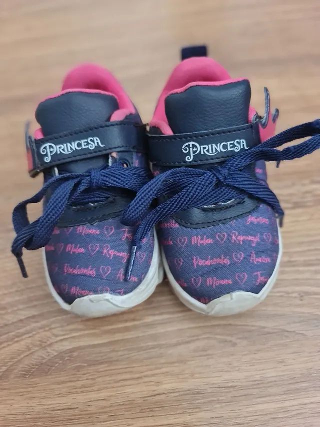 Tênis Disney Princesa Original - Acende a Luz. 