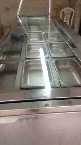 Balcão mesa refrigerado inox Esposito 