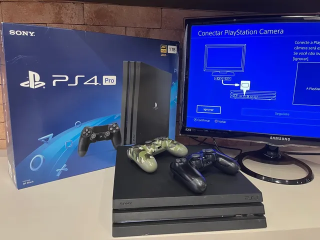 Videogame Ps4 PRO - Videogames - Ferrazópolis, São Bernardo do Campo  1256795492