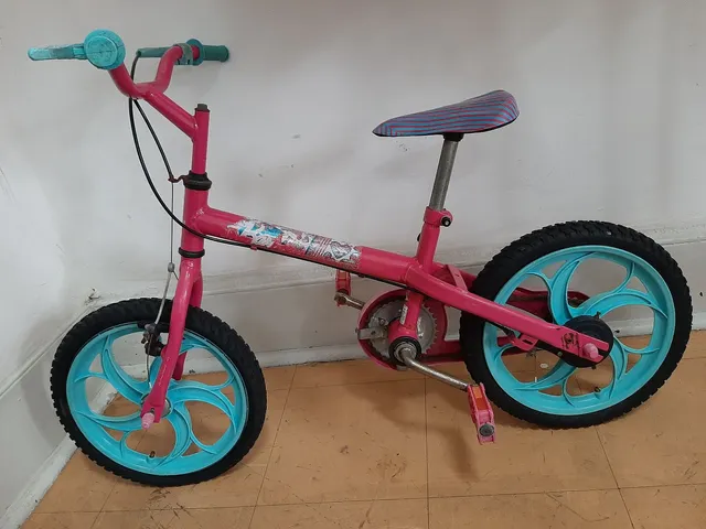 Bicicleta Caloi Barbie Infantil - Aro 16 - Pink