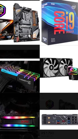 Computador Pichau Gamer, Intel i7-10700KF, Radeon RX 6700 XT 12GB