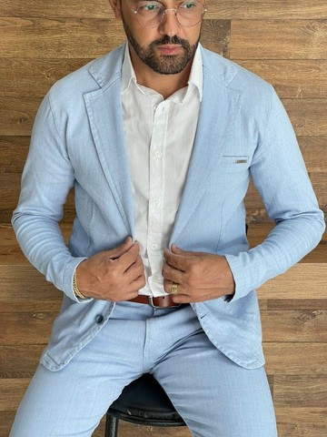 Blazer Masculino Super Slim 