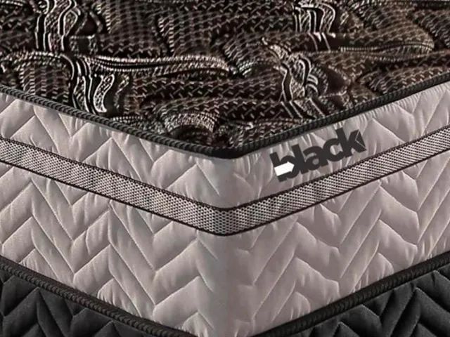 Colchão Black Molas Extrapedic Queen l55 - Foto 2