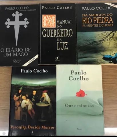 5 livros paulo coelho veja os titulos na descrição - Livros e ...