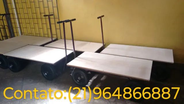 CARRINHO PLATAFORMA / CARRO PLATAFORMA  - Foto 3