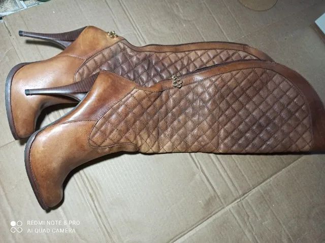 Bota  capodarte  em  couro em  promoção - Foto 5