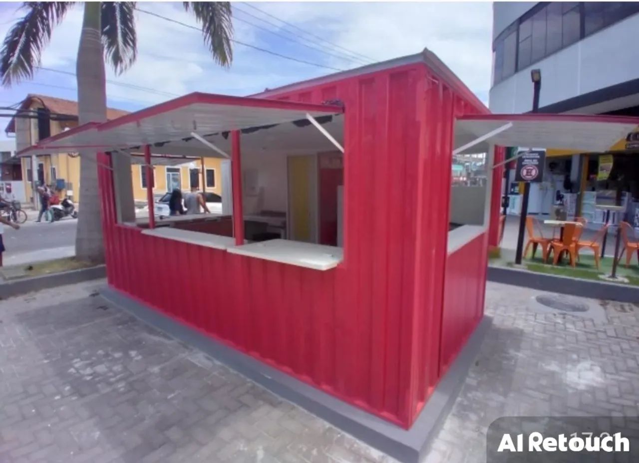 Container lanchonete várias medidas desmontável  - Foto 4