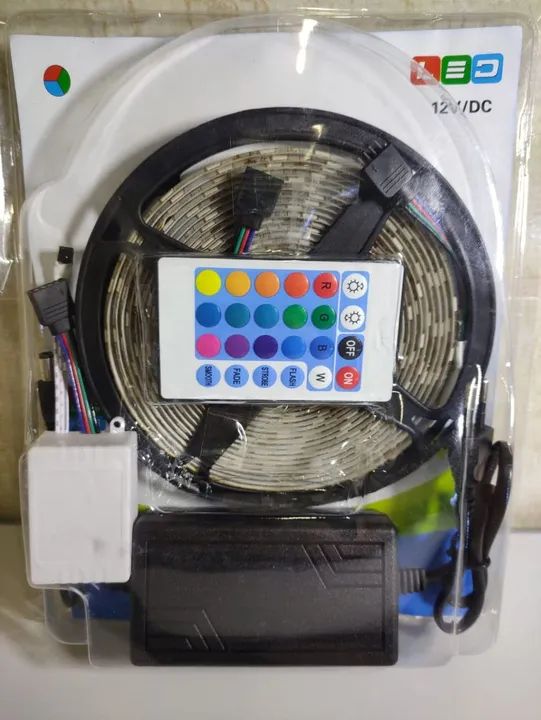 Fita de LED Multicolor e Colorida para Decoração  - Foto 2