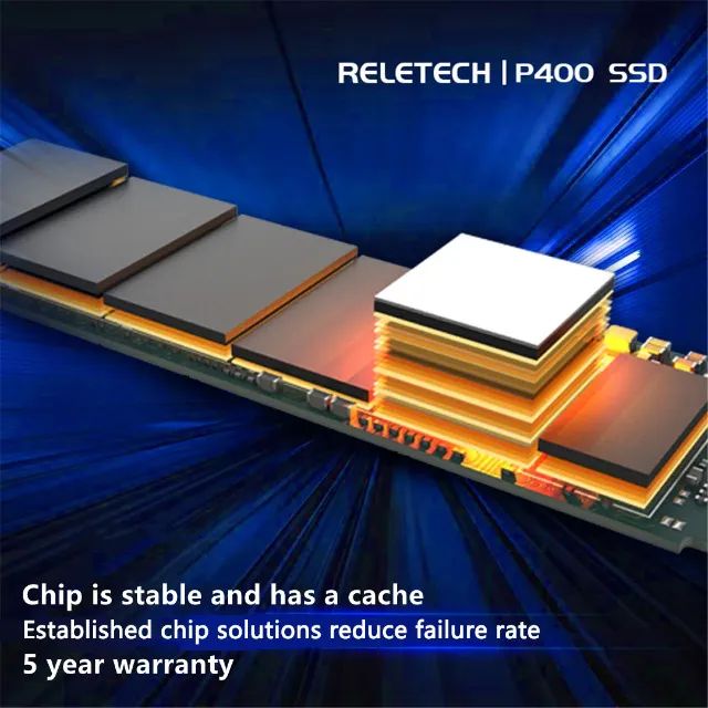 SSD m2 nvme 2tb PCIe Gen3 Cache M.2 2280 - Reletech  - Foto 4