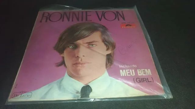Ronnie Von Lp vinil, disco e capa original, bom estado.