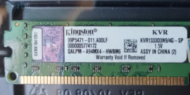 Memoria Ram DDR3 4GB 1333 Desktop