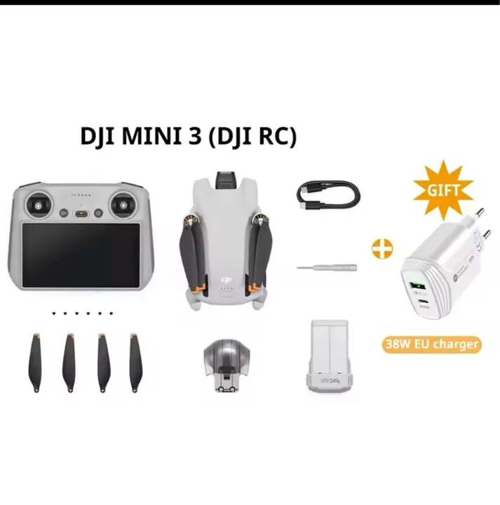 Drone DJI Mini 3 (DJI RC) - Novo