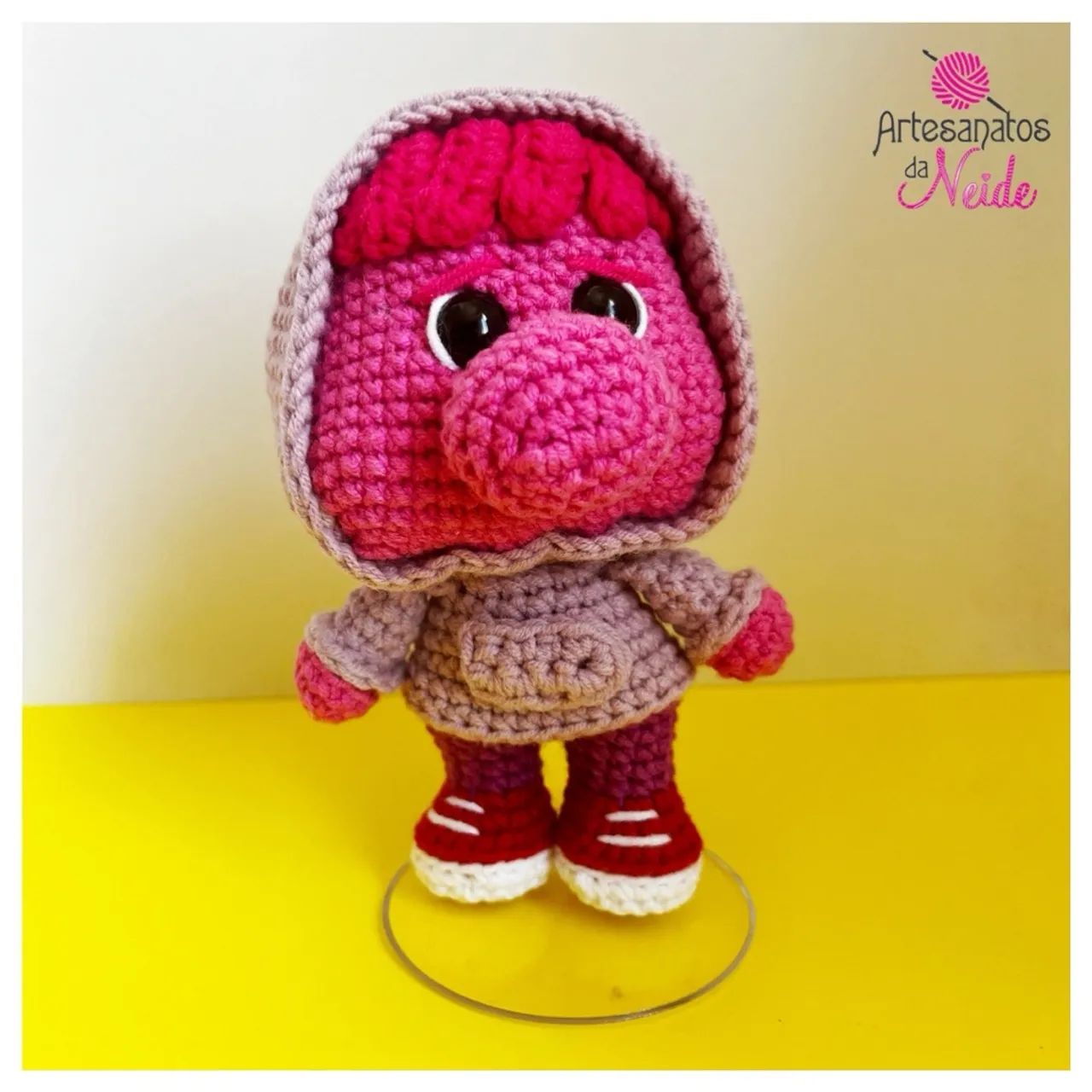 Boneco de crochê (Divertida Mente) - Foto 2
