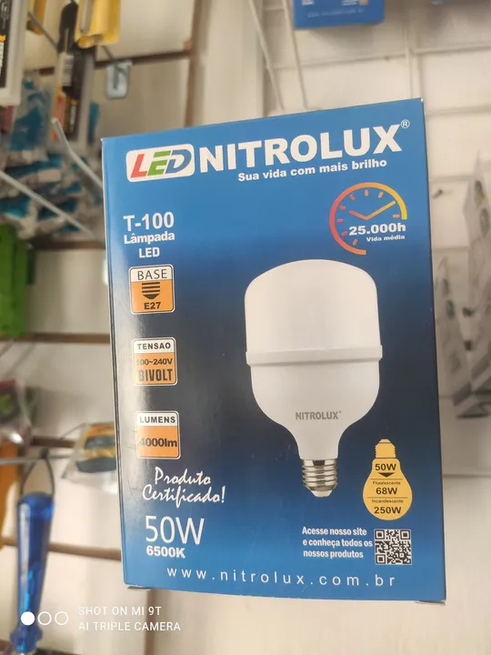 Lâmpada Nitrolux 50w - 32,00