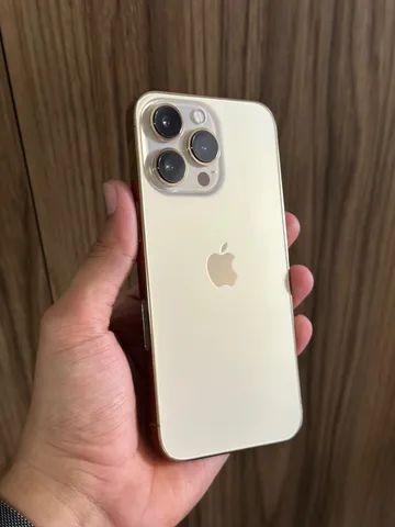 iPhone 13 Pro 128gb Gold Dourado Seminovo - Celulares e