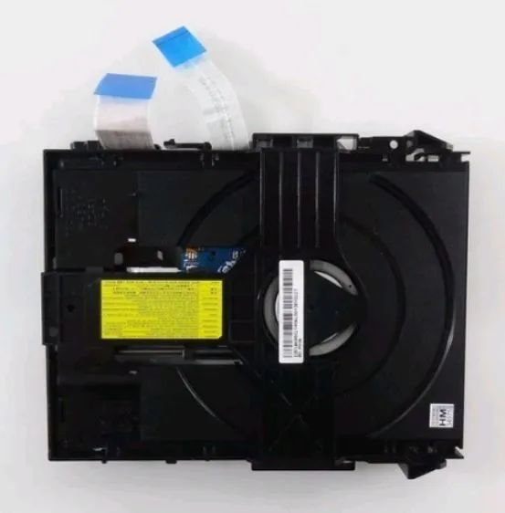 Mecanismo completo Samsung BD-F5500. Com cabos flat e leitor funcionando.