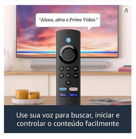 Fire Tv Stick Lite, Amazon, Alexa, Novo, Original. - Foto 2