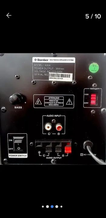 Multimídia  bomber. Original o - Foto 3