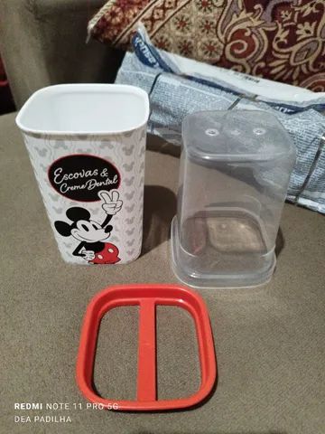 Porta Escova de Dentes e Pasta Mickey  - Foto 4