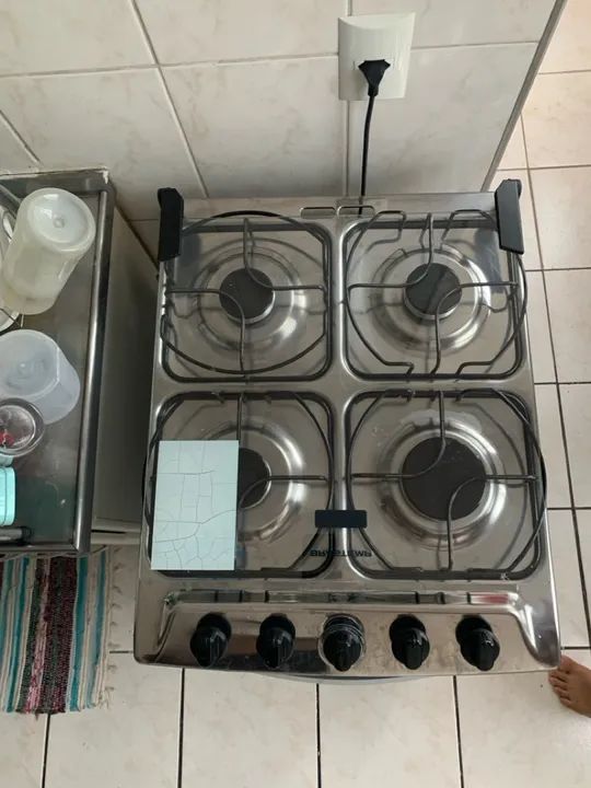 Fogão a Gás 4 Bocas ascendimento automático  - Foto 4