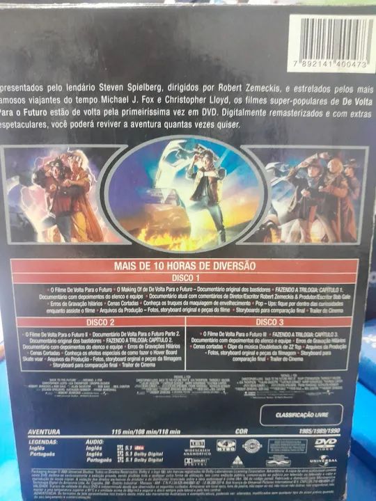 Trilogia De Volta Para o Futuro - Foto 3